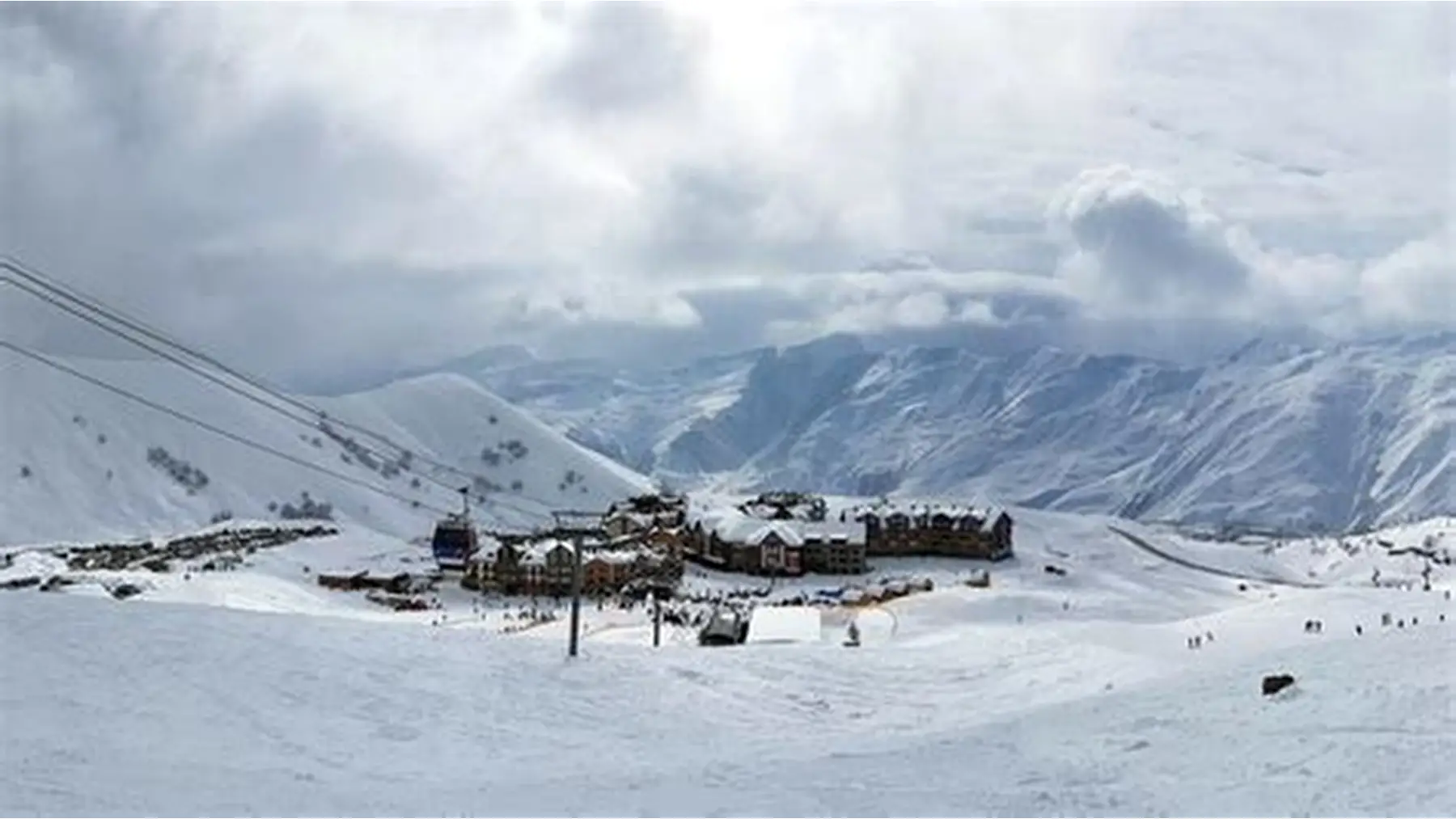 Skiing in Gudauri
